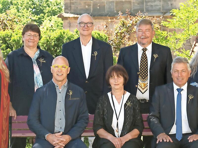 Sie feierten ihre goldene Konfirmation. Sie feierten ihre goldene Konfirmation.