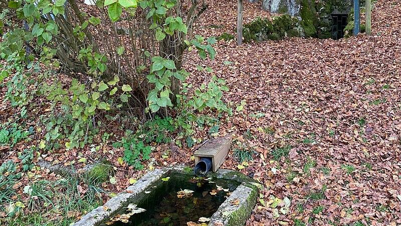 Der Trainmeuseler Brunnen war wichtig f&uuml;r die Wasserversorgung.Forchheim & Fr&auml;nkische Schweiz