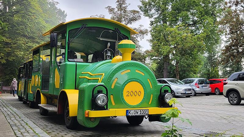 Die Gecko-Bahn schreckt auch vor Umleitungen nicht zur&uuml;ck.