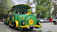 Die Gecko-Bahn schreckt auch vor Umleitungen nicht zurück.