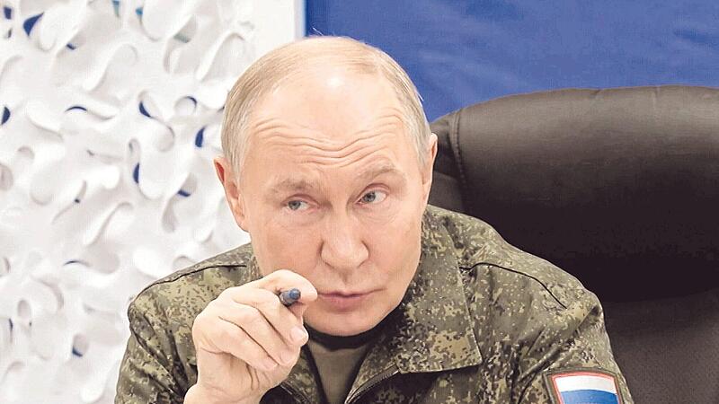 Bislang hat sich der russische Präsident Wladimir Putin noch nicht zum europäisch-amerikanischen Plan für einen Weg zu Frieden in der Ukraine geäußert.