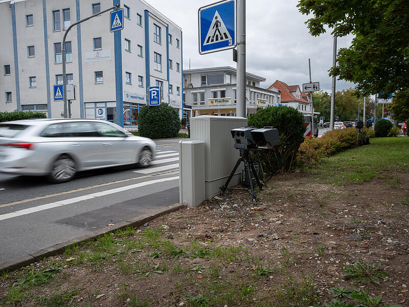 Blitzer am Klinikum Coburg Blitzer am Klinikum Coburg