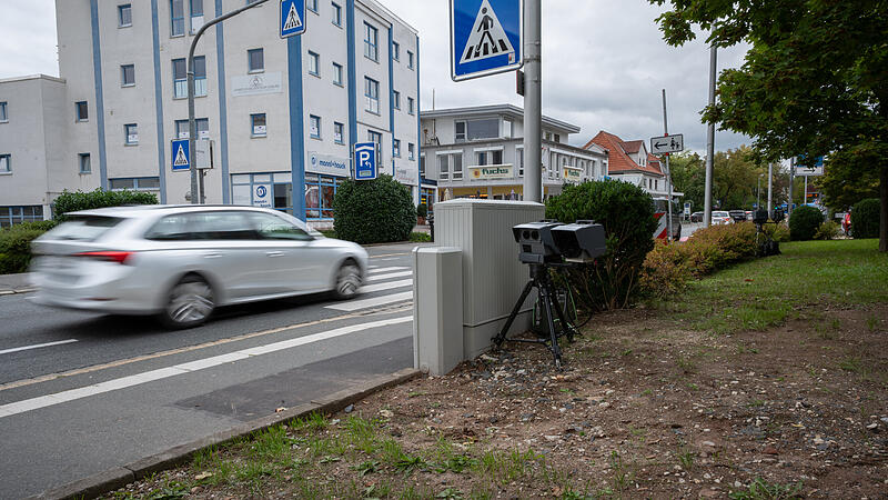 Blitzer am Klinikum Coburg