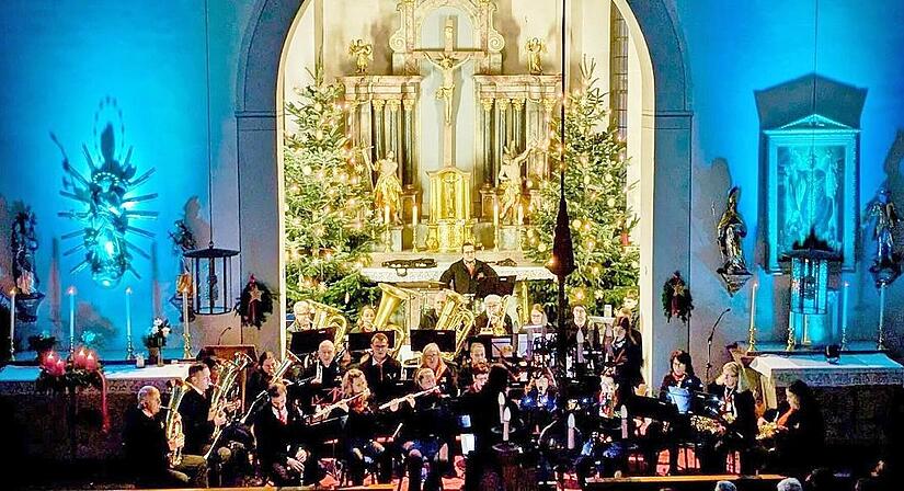 Adventskonzert der Poppenrother Musikanten.
