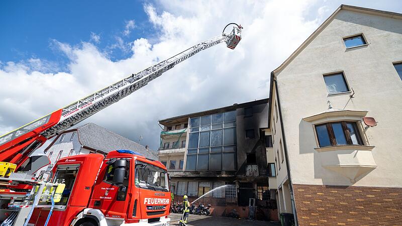 Feuer auf Brauereigelände Feuer auf Brauereigelände