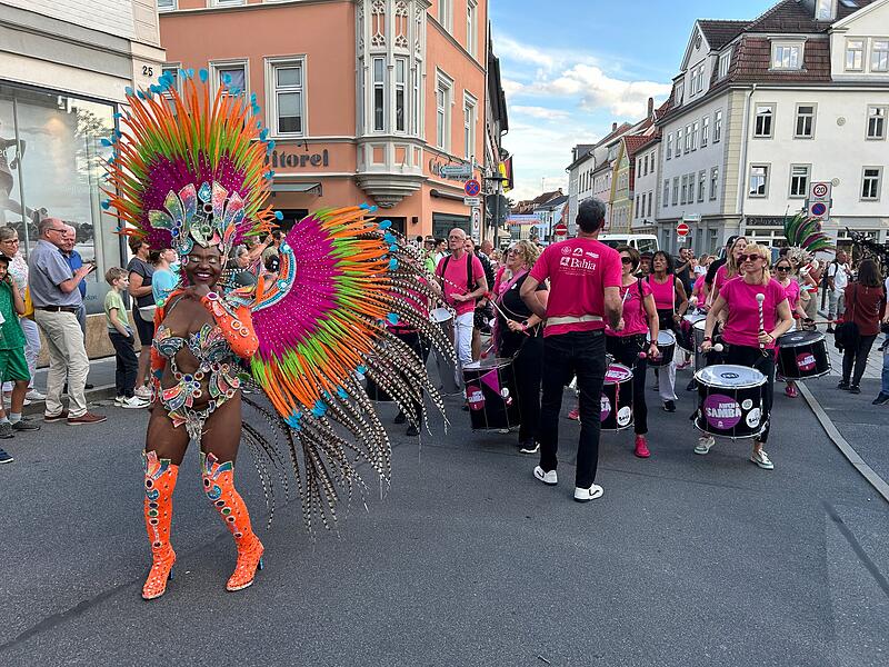 Samba-Festival Coburg 2024 Auftakt