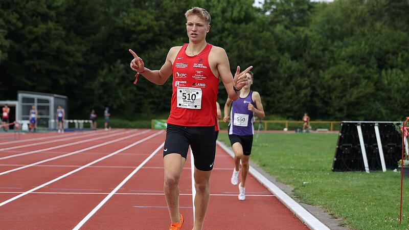 Einen Titel zu bejubeln wie hier bei der bayerischen Meisterschaft vor einer Woche gab es für Noah Möller beim IStaF in Berlin nicht, dafür sammmelte er jede Menge neue Erfahrungen.