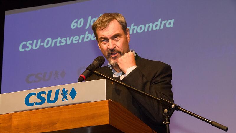 60 Jahre CSU Schondra mit Markus S&ouml;der