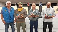 Günter Fröhlich, Rico Leipold, Klaus Schmitt und Philipp Heß (v.l.).