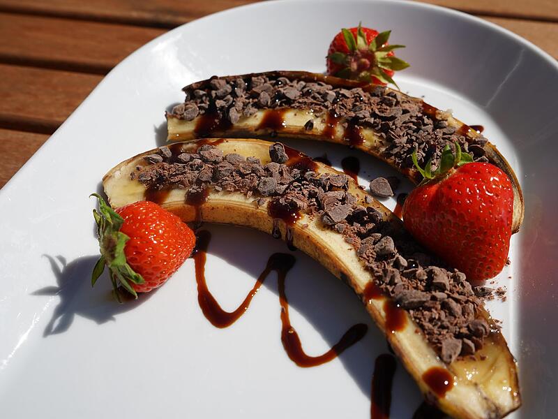 Zum Nachmachen;: Gegrillte BananenForchheim & Fr&auml;nkische Schweiz