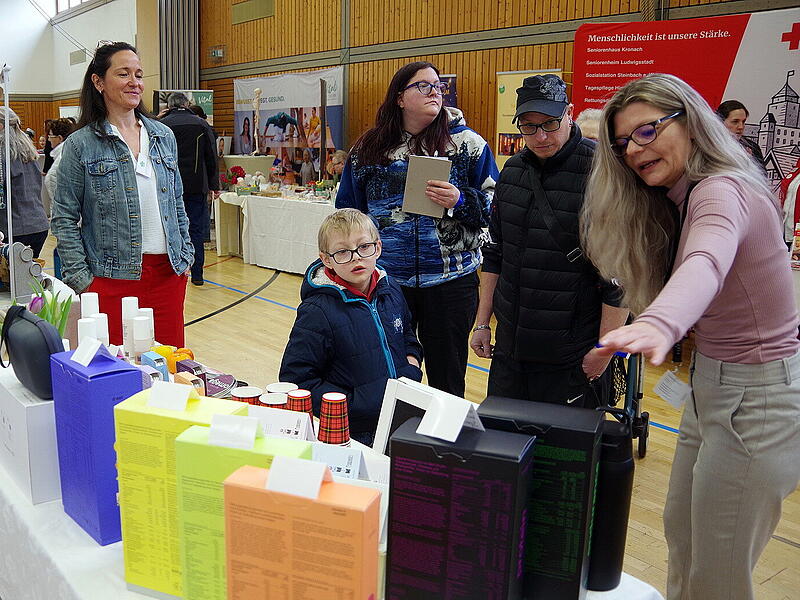 30 Aussteller machten mit beim 15. Kronacher Gesundheitstag in der Kronachtalhalle.