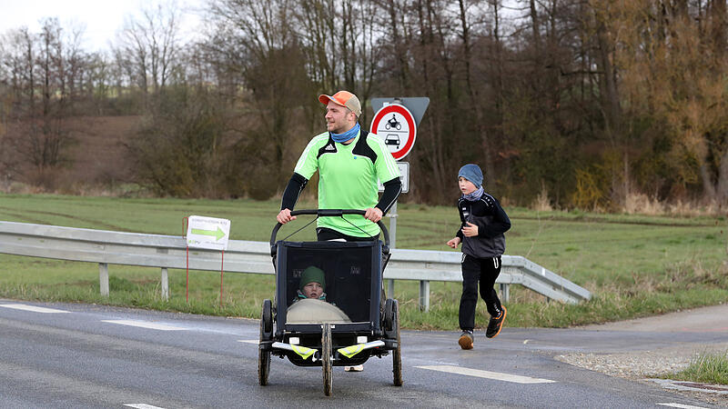 Bei der 22. Auflage des Fr&uuml;hlingslaufs des SV Merkendorf waren etwa 200 Starter dabei.