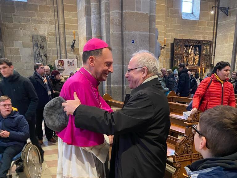 Auch Martin Emge war am Samstag im Bamberger Dom dabei, als bekannt gegeben wurde, dass Herwig Gössl neuer Erzischof ist.Forchheim & Fränkische Schweiz Auch Martin Emge war am Samstag im Bamberger Dom dabei, als bekannt gegeben wurde, dass Herwig Gössl neuer Erzischof ist.