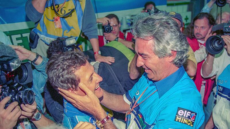 Michael Schumacher und Flavio Briatore