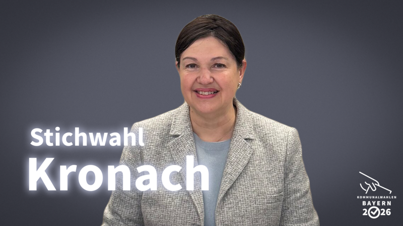 Stichwahl Kronach: Hofmann siegt Stichwahl Kronach: Hofmann siegt