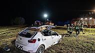 Auto kommt von Stra&szlig;e ab: Vier Schwerverletzte im Kreis Lichtenfels