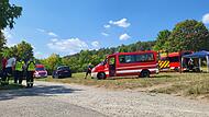 Waldbrand bei Nüdlingen