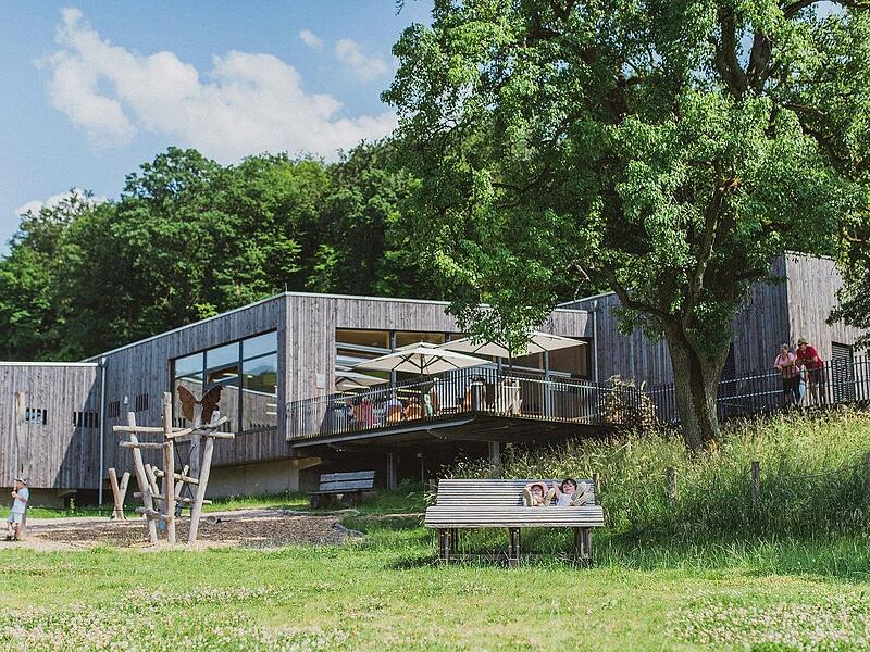 Das Steigerwald-Zentrum in Handthal (Lkr. Schweinfurt) feiert sein zehnjähriges Bestehen mit einem Familienfest. Das Steigerwald-Zentrum in Handthal (Lkr. Schweinfurt) feiert sein zehnjähriges Bestehen mit einem Familienfest.