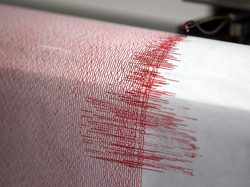 Erdbeben - Seismograph