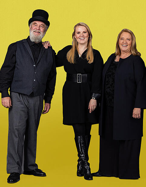 Kathy, Patricia und Paul Kelly Kathy, Patricia und Paul Kelly