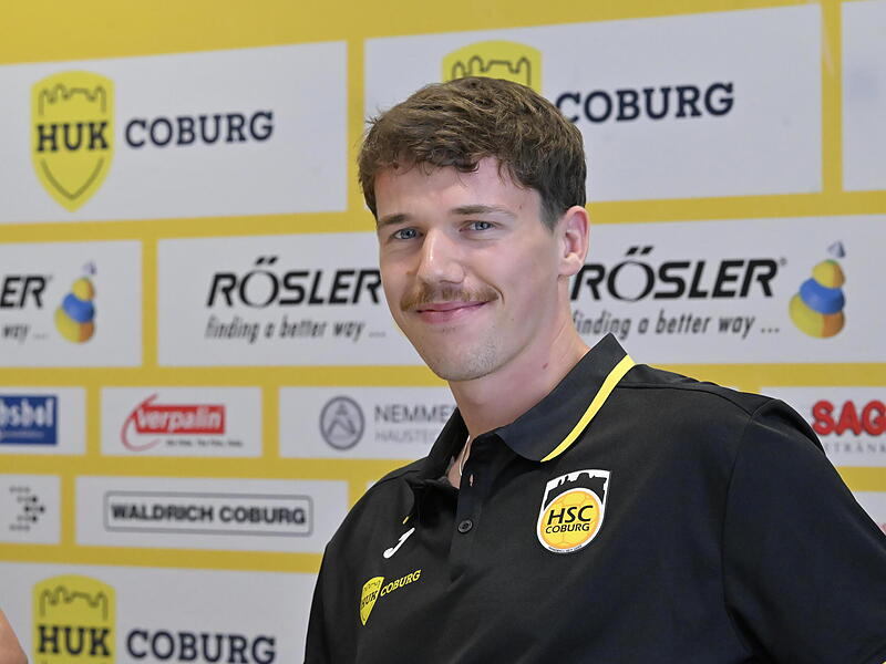Sven Weßeling bei der Auftakt-PK 2026/27 des HSC 2000 Coburg.Saisoneröffnung 2026/27 des HSC Coburg: Die besten Fotos Sven Weßeling bei der Auftakt-PK 2026/27 des HSC 2000 Coburg.