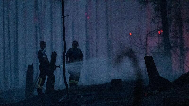 Waldbrand in Thüringen Waldbrand in Thüringen