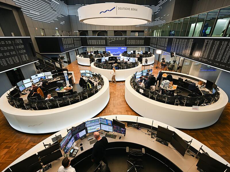 B&ouml;rse in Frankfurt am Main