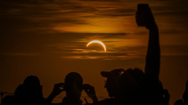Sonnenfinsternis - München Sonnenfinsternis - München