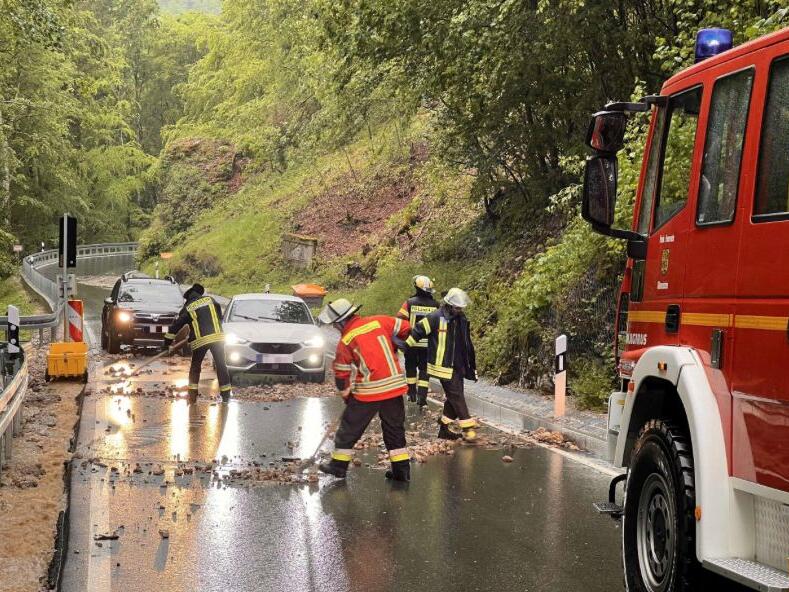 Bei Behringersm&uuml;hle musste die Feuerwehr auch ausr&uuml;cken