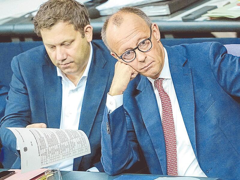 In der Koalition gehen die Meinungen zum Sozialstaat auseinander, das drückt auf die Stimmung.