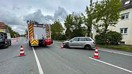 Unfall in Forchheim: Auto dreht sich auf die SeiteForchheim & Fränkische Schweiz