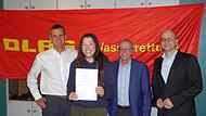 Auf dem Bild sind Markus Brandl, Franziska Clement, Emil Müller, Dirk Vogel.