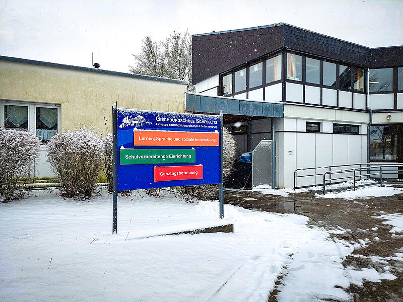 An der Giechburgschule Sche&szlig;litz, dem privatem sonderp&auml;dagogischen F&ouml;rderzentrum, arbeitet Lehramtsbotschafterin Erika Fischer.