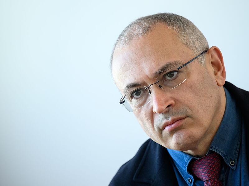 Michail Chodorkowski in Berlin