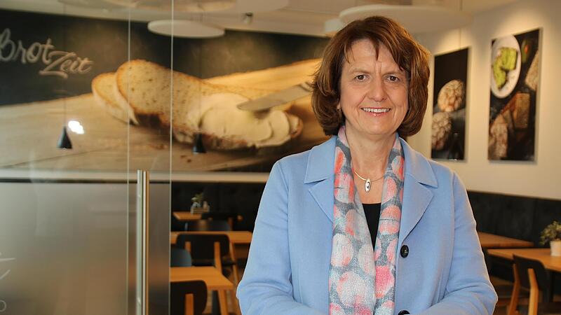 Gesch&auml;ftsf&uuml;hrerin Sabine Kr&auml;tzschmar mag das Ireks Bistro. Das Projekt war ihre Idee.