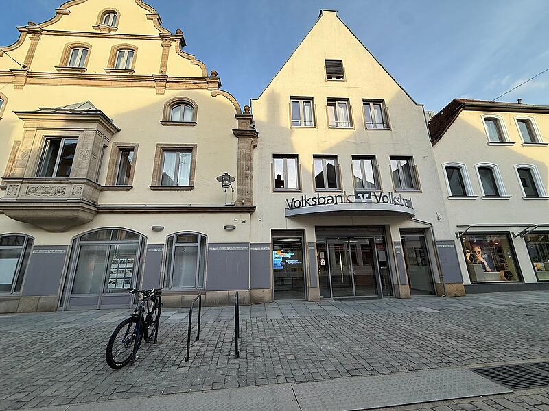 Die Stadt Forchheim hat das Geb&auml;ude der Volksbank im M&auml;rz 2024 gekauft.