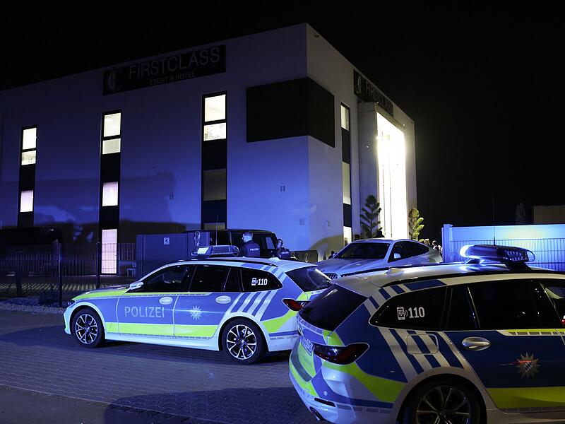 Sch&uuml;sse bei Hochzeit in F&uuml;rth