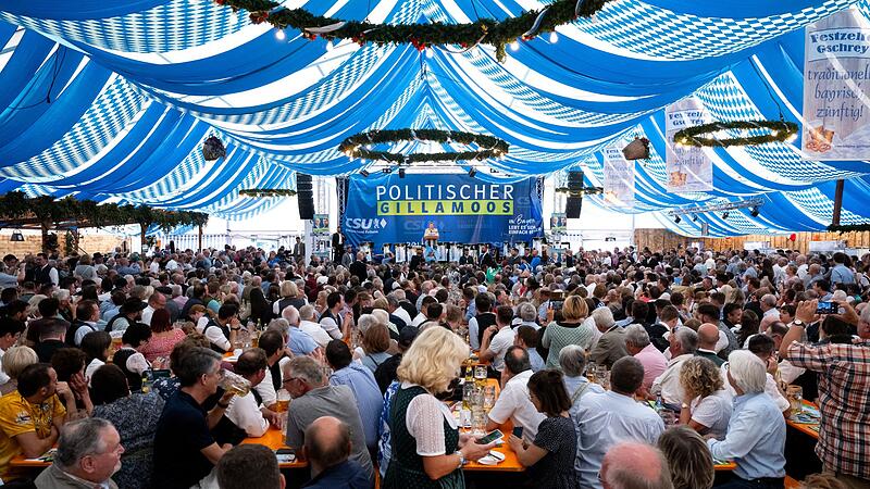 Politischer Frühschoppen auf dem Volksfest Gillamoos