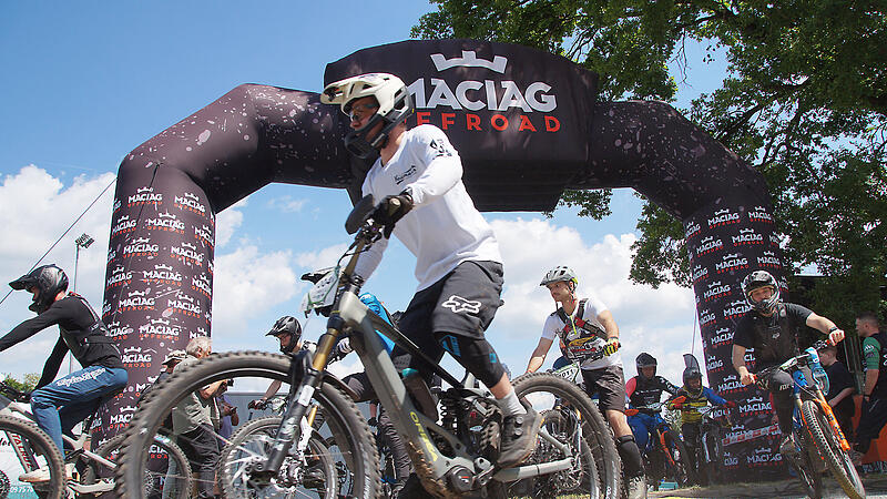 Und los geht die Fahrt.