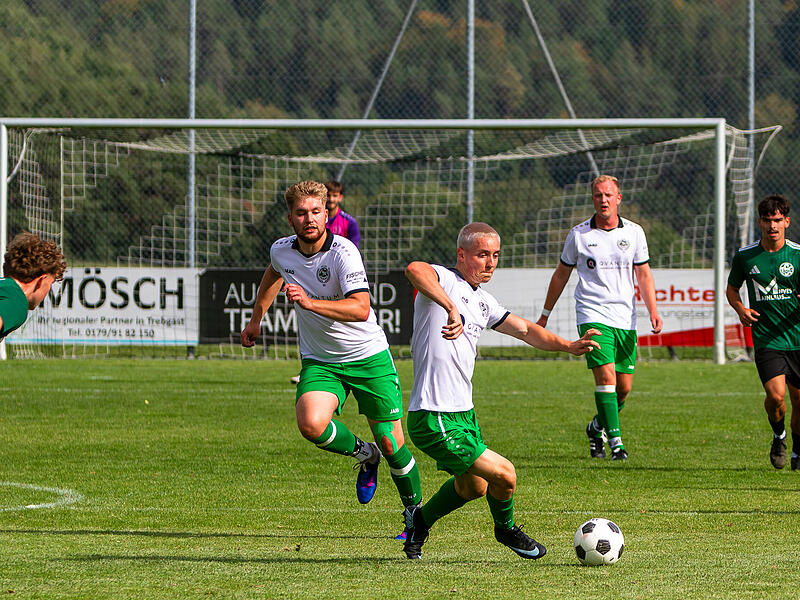 Die Lindauer um Erik Huberle (am Ball) wollen ihren Negativtrend in Trockau stoppen.