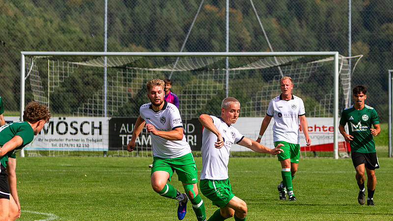 Die Lindauer um Erik Huberle (am Ball) wollen ihren Negativtrend in Trockau stoppen.