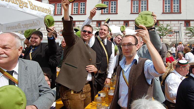 Mit dem Marktfest am Pfingstdienstag klingt der Pfingstkongress des Coburger Convents immer aus.