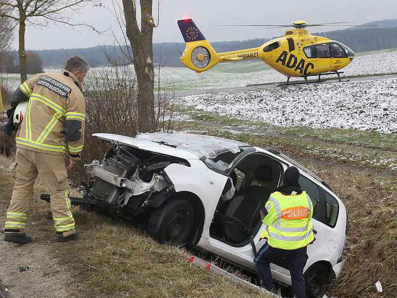 Unfall Ebersdorf B 303