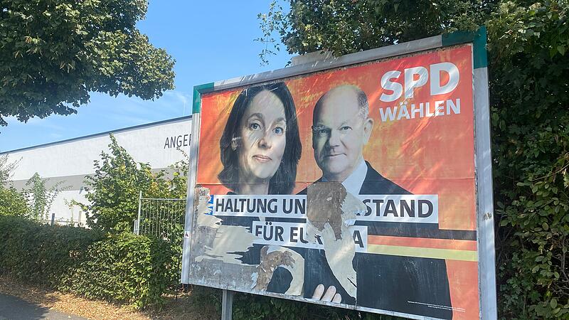 SPD Wahlwerbung in Coburg