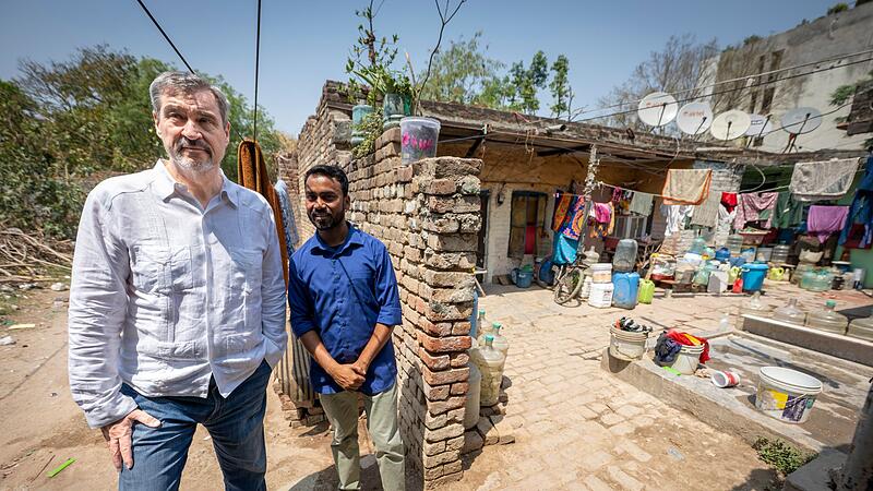 Bayerns Ministerpräsident Söder in Indien Bayerns Ministerpräsident Söder in Indien