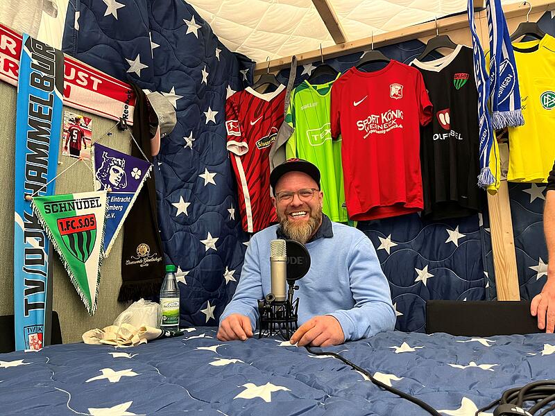 Christoph Stürmer im Sternenzeltstudio