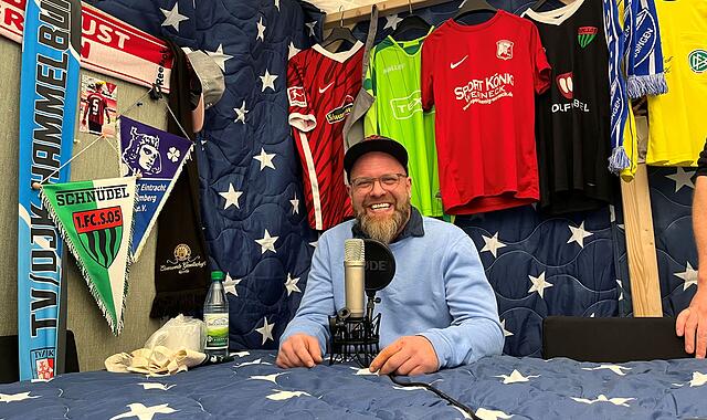 Christoph St&uuml;rmer im Sternenzeltstudio