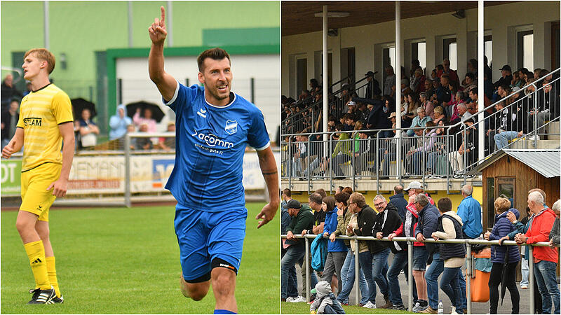 Kevin Popp verbrachte fast seine ganze Karriere in Ebensfeld. Mit seinem TSV Kleukheim fügte der Spielertrainer der alten Liebe nun eine schmerzhafte Pleite zu.