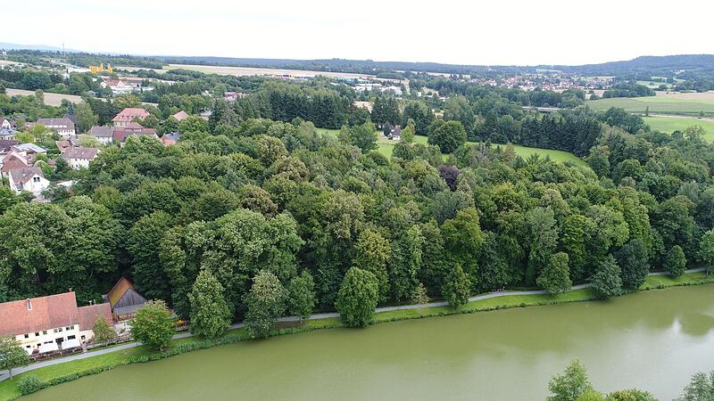 Der Ausbau des Thurnauer Schlossparks soll 2024 abgeschlossen werden.