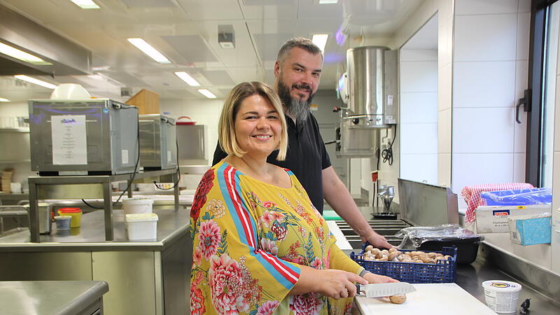 Die Neuen im Hammelburger Steakhouse: Markus Hippeli und Rafaela Falk aus Neubessingen.